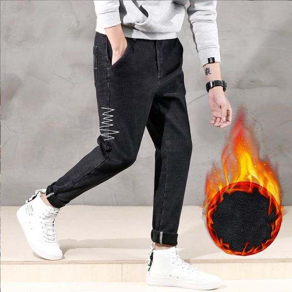 men's jeans plus size 10xl velvet men fashion man pants homme mens trousers for 2021 denim, Blue
men's jeans plus size 10xl velvet men fashion man pants homme mens trousers for 2021 denim, Blue