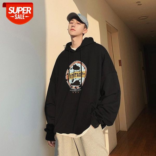 2019 men's fashion printing coats cotton clothes casual hooded hoodies pullover loose black/grey/white color sweatshirts m-2xl #db6t
2019 men's fashion printing coats cotton clothes casual hooded hoodies pullover loose black/grey/white color sweatshirts m-2xl #db6t