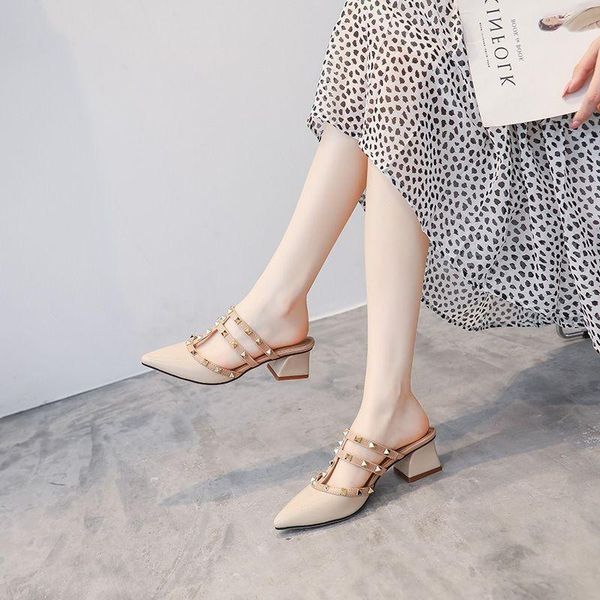 dress shoes 2021 fashion rivets women female ladies leather sandals square high heel summer gladiator, Black
dress shoes 2021 fashion rivets women female ladies leather sandals square high heel summer gladiator, Black
