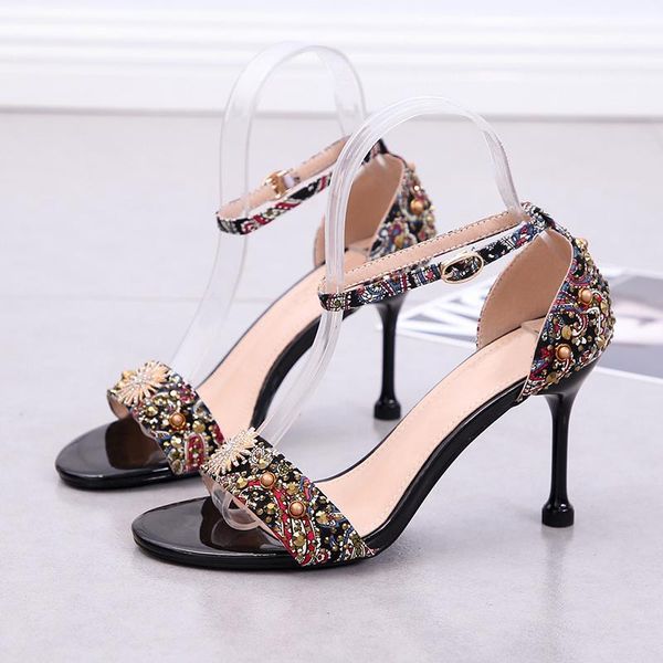 women pumps ankle strap shoes for peep toe heels sandals party wedding woman high luxury black zapatos
women pumps ankle strap shoes for peep toe heels sandals party wedding woman high luxury black zapatos