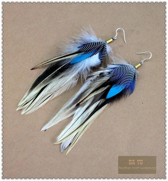 Dangle & Chandelier European And American Earrings Temperament Long Pendant Personality Feathers Bohemian Women Exaggerated Sterling Silver
Dangle & Chandelier European And American Earrings Temperament Long Pendant Personality Feathers Bohemian Women Exaggerated Sterling Silver