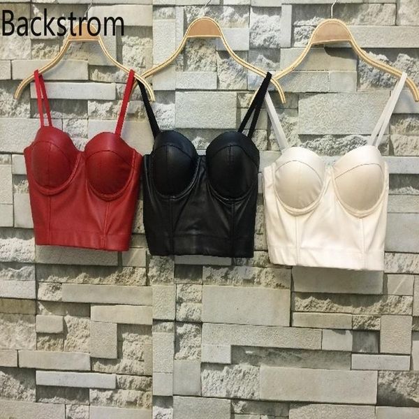backstrom womens underwear intimates tube for woman pu leather bralet cool black bustier bra corset crop bustiers & co, Black;white
backstrom womens underwear intimates tube for woman pu leather bralet cool black bustier bra corset crop bustiers & co, Black;white