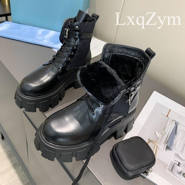 boots luxury real leather wool inside women belt buckled pocket decor british style motorcycle ankle botas, Black
boots luxury real leather wool inside women belt buckled pocket decor british style motorcycle ankle botas, Black