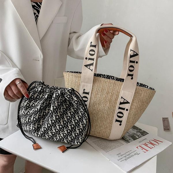 veryme fashion women handbags woven ladies shoulder bags summer beach straw pack large capacity tote dot big baskets purses cross body
veryme fashion women handbags woven ladies shoulder bags summer beach straw pack large capacity tote dot big baskets purses cross body