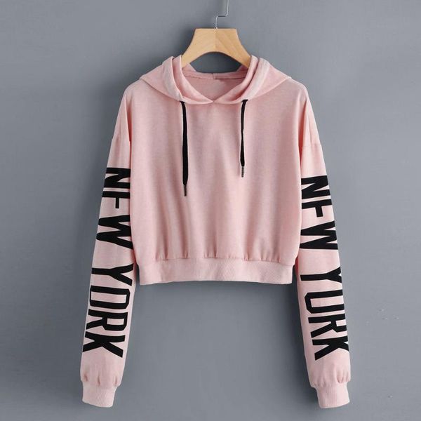 women's hoodies & sweatshirts letter print sleeve crop hoodie women pink white long sporting pullovers sweatshirt 2021 casual sweats wo, Black
women's hoodies & sweatshirts letter print sleeve crop hoodie women pink white long sporting pullovers sweatshirt 2021 casual sweats wo, Black