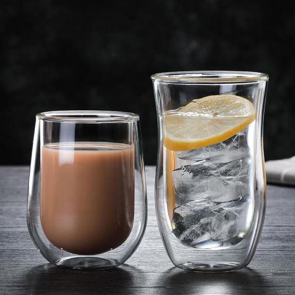double wall mug office mugs heat insulation coffee glass cup drinkware milk wine glasses
double wall mug office mugs heat insulation coffee glass cup drinkware milk wine glasses