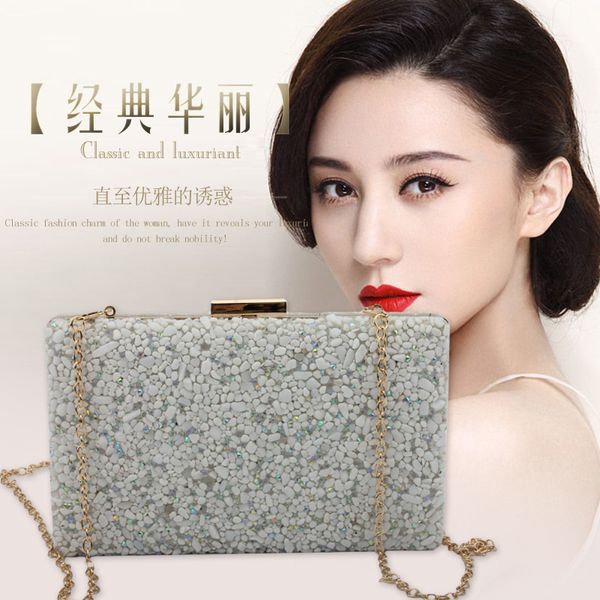 fashion evening bag korean trend versatile small fragrance chain mini with stone messenger dinner
fashion evening bag korean trend versatile small fragrance chain mini with stone messenger dinner