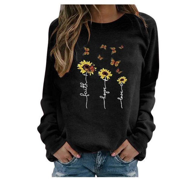 women's hoodies & sweatshirts fashion winter warm women casual sunflower printing long sleeve sweatshirt pullover shirts blouse causal, Black
women's hoodies & sweatshirts fashion winter warm women casual sunflower printing long sleeve sweatshirt pullover shirts blouse causal, Black