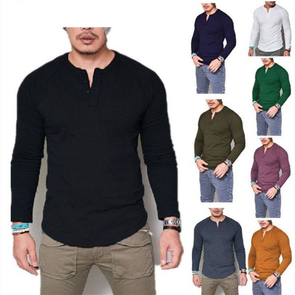 autumn men's t-shirts long sleeve t-shirt solid color shirt o-neck men clothes casual slim t shirts, White;black
autumn men's t-shirts long sleeve t-shirt solid color shirt o-neck men clothes casual slim t shirts, White;black
