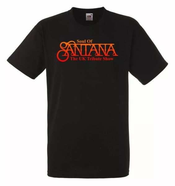 santana logo black mens t-shirt men rock band tee shirt, White;black
santana logo black mens t-shirt men rock band tee shirt, White;black