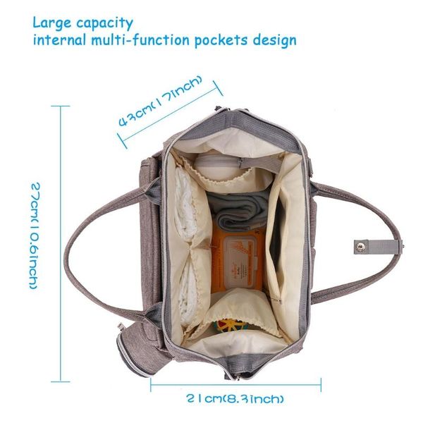 backpack k5da diaper bag portable baby travel waterproof with usb interface stroller straps insulated pockets for mom dad
backpack k5da diaper bag portable baby travel waterproof with usb interface stroller straps insulated pockets for mom dad