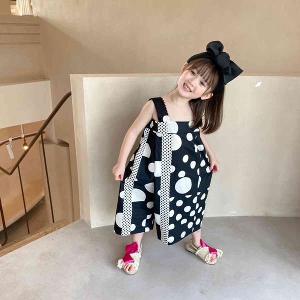 summer fashion dot arrival wide leg overalls girls sleeveless suspender trousers bodysuits 210508, Blue
summer fashion dot arrival wide leg overalls girls sleeveless suspender trousers bodysuits 210508, Blue