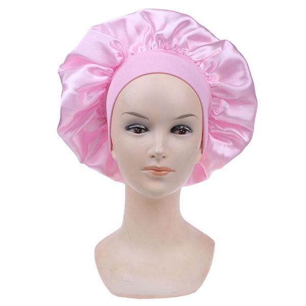 shower caps 1pcs fashion 58cm solid color women satin bonnet cap night sleep hat adjust
shower caps 1pcs fashion 58cm solid color women satin bonnet cap night sleep hat adjust