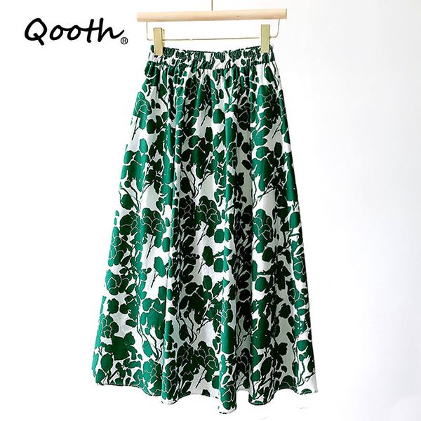 qooth retro printed floral cotton office lady skirt summer high waist a-line sweet skirt elastic waist all match skirt qt676 210518, Black
qooth retro printed floral cotton office lady skirt summer high waist a-line sweet skirt elastic waist all match skirt qt676 210518, Black