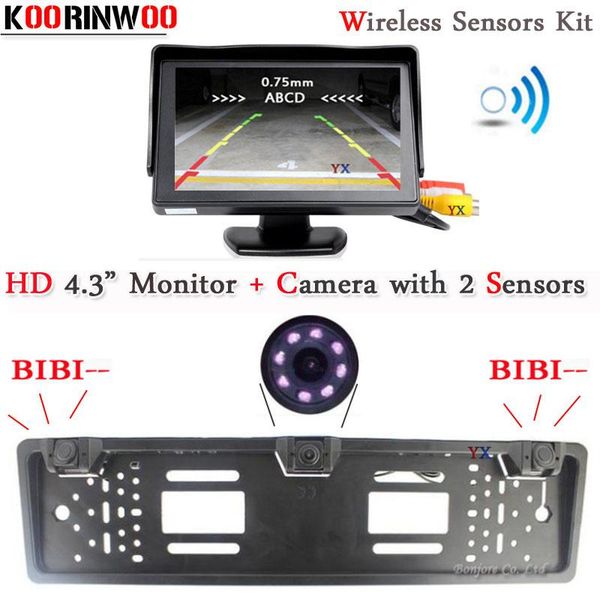 car rear view cameras& parking sensors koorinwoo eu wireless 2 parktronic european license plate frame camera alarm kit monitor mirror
car rear view cameras& parking sensors koorinwoo eu wireless 2 parktronic european license plate frame camera alarm kit monitor mirror