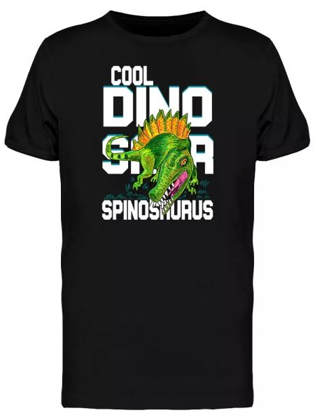 cool dinosaur spinosaurus tee men's -image by shutterstock, White;black
cool dinosaur spinosaurus tee men's -image by shutterstock, White;black