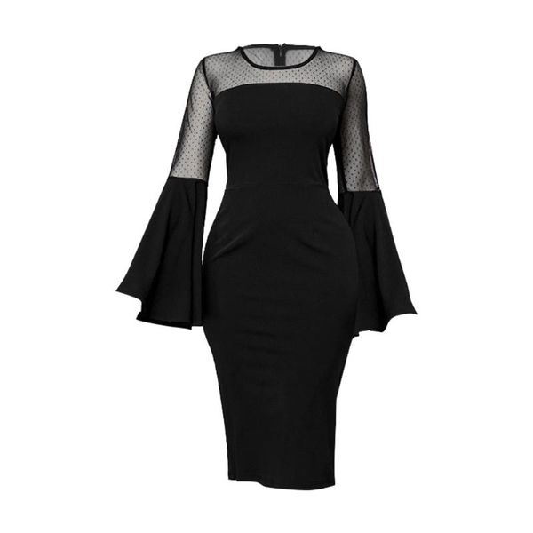 casual dresses fashion lace patchwork ruffle long sleeve dress women sheath solid knee length party vestidos sukienki ropa mujer feminino, Black;gray
casual dresses fashion lace patchwork ruffle long sleeve dress women sheath solid knee length party vestidos sukienki ropa mujer feminino, Black;gray