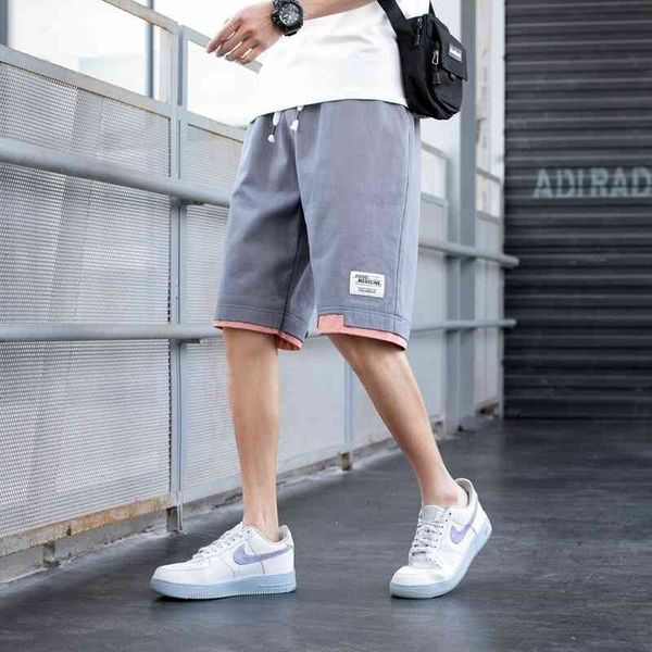 shorts 2021 men's new pure cotton trend summer casual wear 5-point sports underpants beach pants, White;black
shorts 2021 men's new pure cotton trend summer casual wear 5-point sports underpants beach pants, White;black