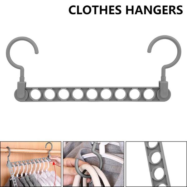1pcs multifunctional folding hanger nine hole rotating magic wardrobe drying clothes scarf storage hangers & racks
1pcs multifunctional folding hanger nine hole rotating magic wardrobe drying clothes scarf storage hangers & racks