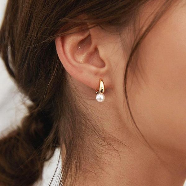 stud classic french pearl earrings for women girls elegant trendy simulated earring wedding party fashion jewelry gifts, Golden;silver
stud classic french pearl earrings for women girls elegant trendy simulated earring wedding party fashion jewelry gifts, Golden;silver