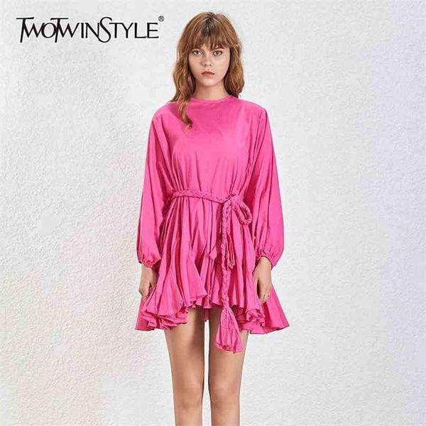 summer a line women's dress o neck long sleeve high waist sashes slim rose color mini dresses female 210520, Black;gray
summer a line women's dress o neck long sleeve high waist sashes slim rose color mini dresses female 210520, Black;gray