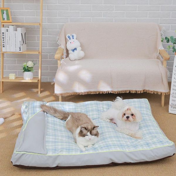 cat beds & furniture dog bed four season comfortable mat for dogs cats cushion pet pad with pillow removable washable house supplies
cat beds & furniture dog bed four season comfortable mat for dogs cats cushion pet pad with pillow removable washable house supplies