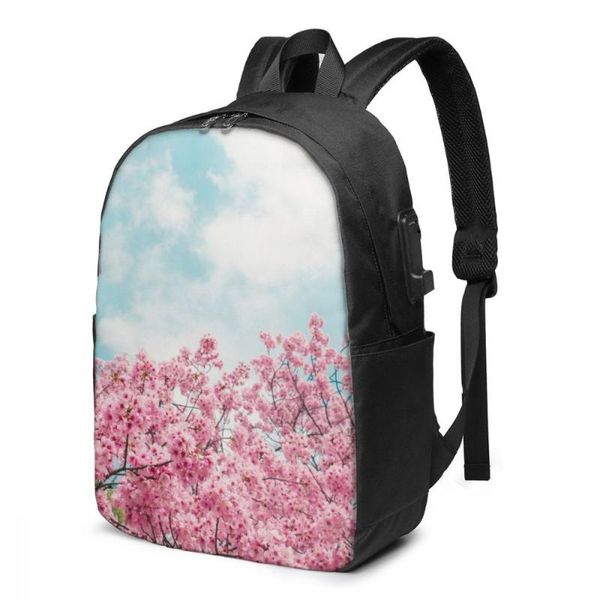 backpack teenage for school boy girl spring cherry blossom sakura over blue sky bag usb charging bookbag
backpack teenage for school boy girl spring cherry blossom sakura over blue sky bag usb charging bookbag