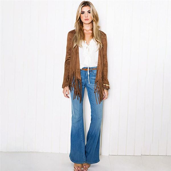 women autumn spring faux suede jaket cashmere thick tassel cloak female streetwear women's jackets, Black;brown
women autumn spring faux suede jaket cashmere thick tassel cloak female streetwear women's jackets, Black;brown