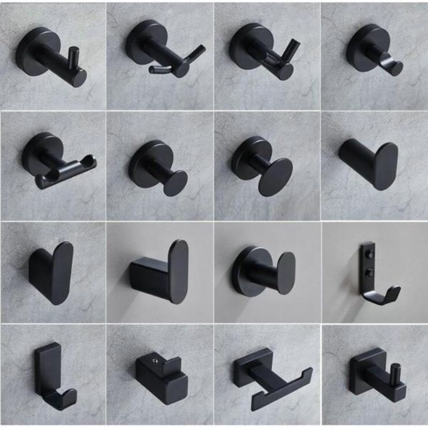 stainless steel towel hooks cloth bath coat hanger door wall retro home deco bathroom accessories rack black & rails
stainless steel towel hooks cloth bath coat hanger door wall retro home deco bathroom accessories rack black & rails