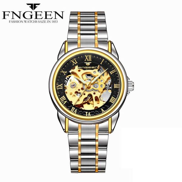 wristwatches skeleton hour brand wristwatch relogio feminino automatic mechanical watch female tourbillon clock women watche, Slivery;brown
wristwatches skeleton hour brand wristwatch relogio feminino automatic mechanical watch female tourbillon clock women watche, Slivery;brown