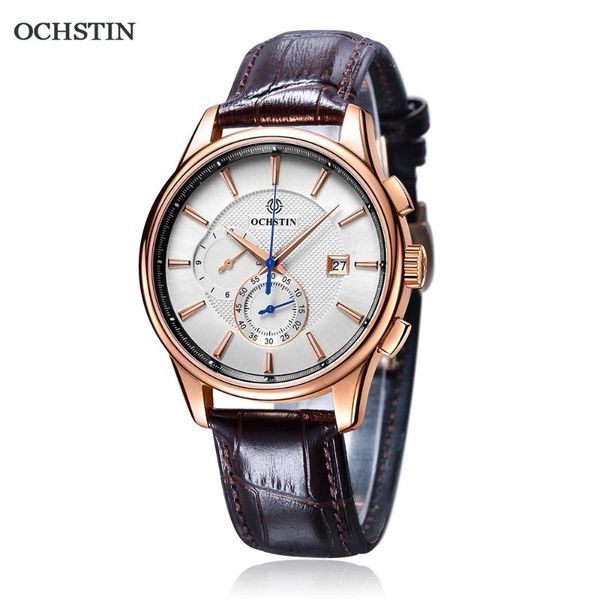 wristwatches 2021 ochstin casual sport watches for men luxury leather wrist watch man clocks fashion chronograph quartz business, Slivery;brown
wristwatches 2021 ochstin casual sport watches for men luxury leather wrist watch man clocks fashion chronograph quartz business, Slivery;brown