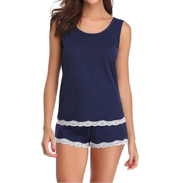 short sleeve o neck casual womens sleepwears lace patchwork pajamas summer letter shorts sets sleep wear, Black;red
short sleeve o neck casual womens sleepwears lace patchwork pajamas summer letter shorts sets sleep wear, Black;red