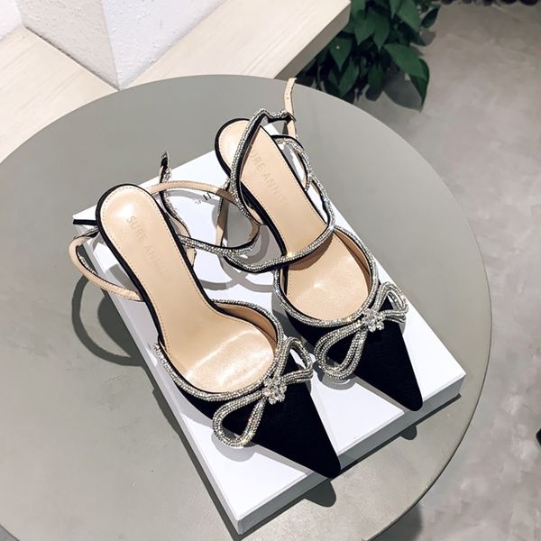 slippers 2021 summer pointed stiletto high heel black small bow single shoes leather party dress sandals women mah
slippers 2021 summer pointed stiletto high heel black small bow single shoes leather party dress sandals women mah