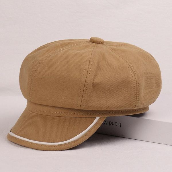 net red with the same outdoor shade europe and united states fashion octagonal hat women casual travel cap berets, Blue;gray
net red with the same outdoor shade europe and united states fashion octagonal hat women casual travel cap berets, Blue;gray
