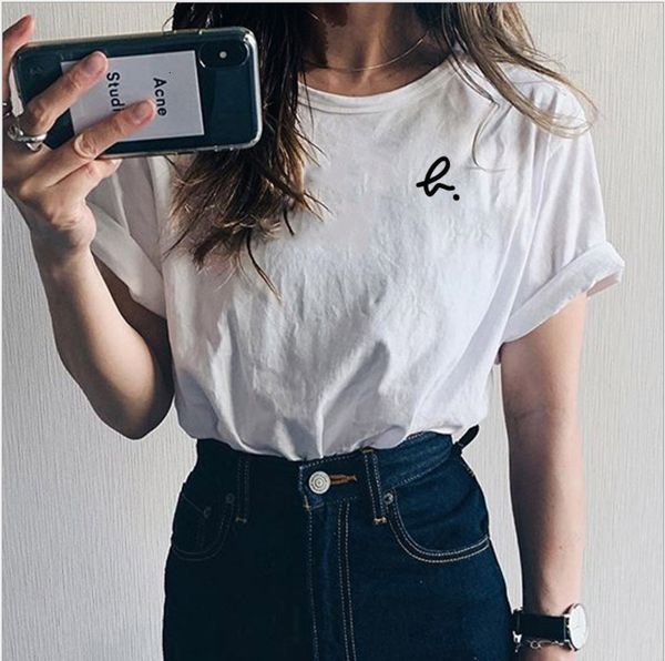 T-shirt Short sleeve top 2021 summer new women's style loose round neck Pullover casual T-shirt, White
T-shirt Short sleeve top 2021 summer new women's style loose round neck Pullover casual T-shirt, White