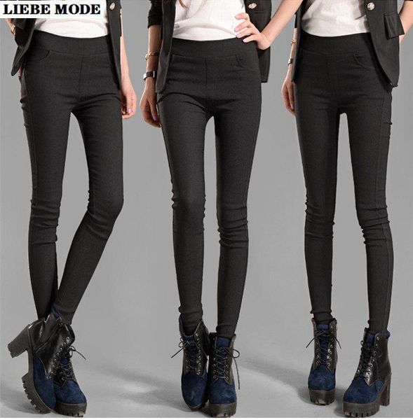streetwear black white skinny pencil pants women elastic waist slim ankle length capris trousers casual leggings with pcokets women's
streetwear black white skinny pencil pants women elastic waist slim ankle length capris trousers casual leggings with pcokets women's