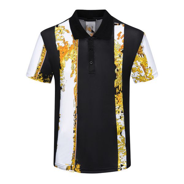 2022 mens polos printed shirt cartoon 100% cotton short sleeve camisas stand collar male shirts m-3xl, White;black
2022 mens polos printed shirt cartoon 100% cotton short sleeve camisas stand collar male shirts m-3xl, White;black