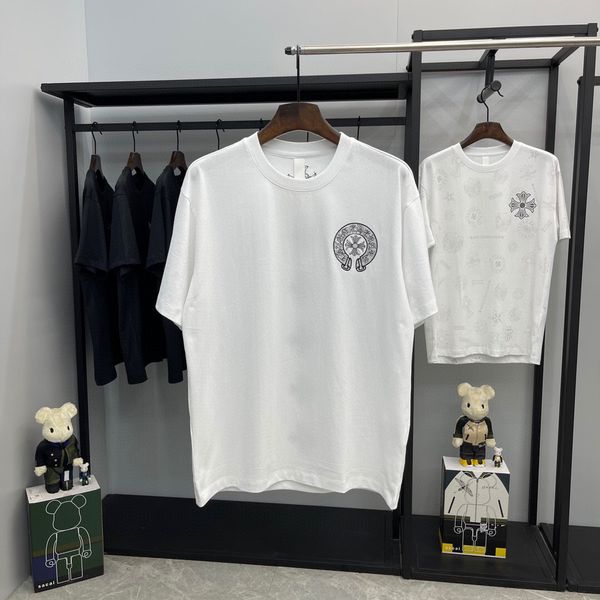 chao brand summer ch sanskrit horseshoe cross printed round neck men's slim half inschao short sleeve cotton t, White;black
chao brand summer ch sanskrit horseshoe cross printed round neck men's slim half inschao short sleeve cotton t, White;black