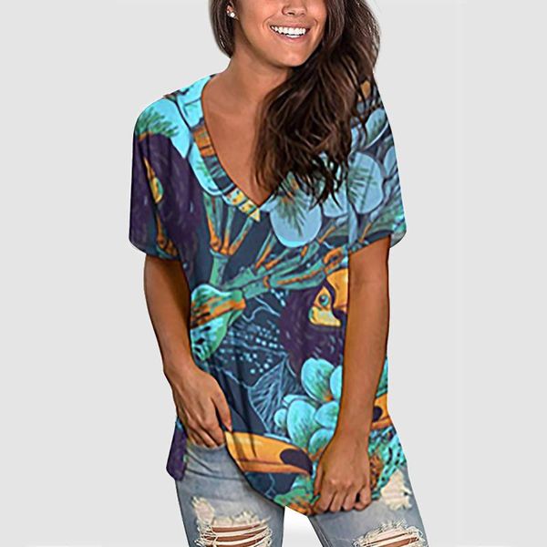 women's blouses & shirts plus size fashion vintage t-shirt casual summer tshirt ladies v-neck tunic female women short sleeve shirt bl, White
women's blouses & shirts plus size fashion vintage t-shirt casual summer tshirt ladies v-neck tunic female women short sleeve shirt bl, White