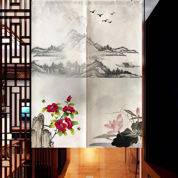 curtain & drapes chinese-style landscape door living room partition bathroom kitchen half feng shui
curtain & drapes chinese-style landscape door living room partition bathroom kitchen half feng shui