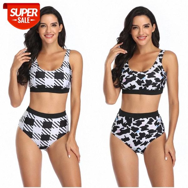 bathing suits printed high waist open back split bikini swimsuit women #en9w, White;black
bathing suits printed high waist open back split bikini swimsuit women #en9w, White;black