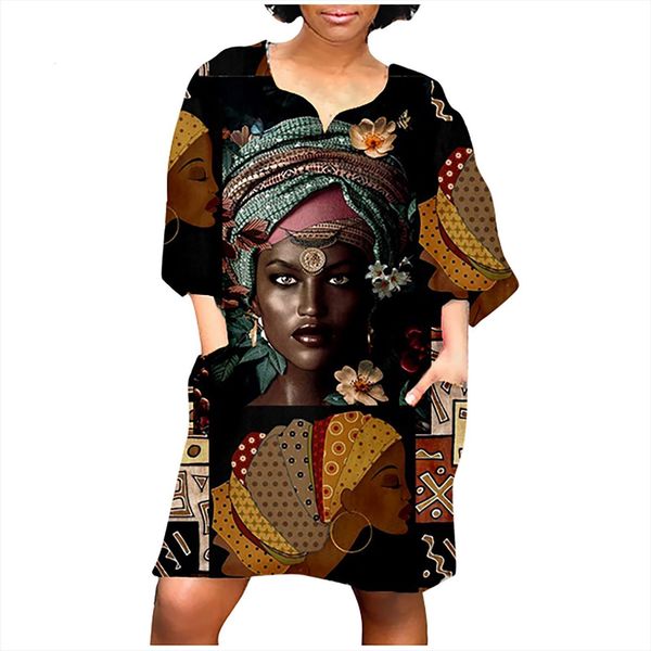 colorful above knee fashion women dress african vintage print middle sleeve v neck casual mini straight loose harajuku dresses, Black;gray
colorful above knee fashion women dress african vintage print middle sleeve v neck casual mini straight loose harajuku dresses, Black;gray