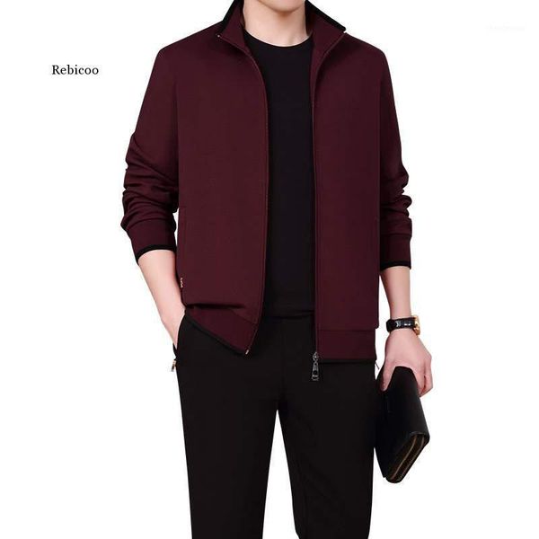red wine sportsweat suit men's two piece set spring autumn casual large size dad's tracksuit coats trousers tracksuits, Gray
red wine sportsweat suit men's two piece set spring autumn casual large size dad's tracksuit coats trousers tracksuits, Gray