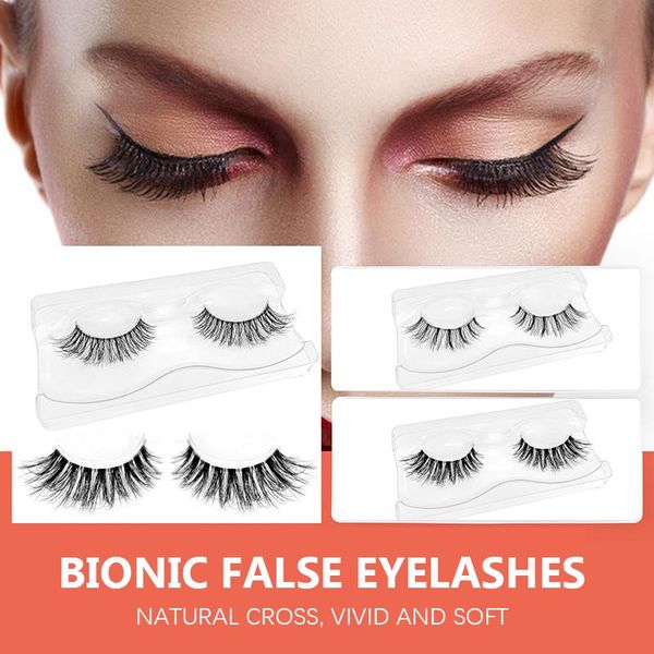 false eyelashes 3d bionic mink hair natural makeup cross strip black eye lashes long wispies eyelashes.
false eyelashes 3d bionic mink hair natural makeup cross strip black eye lashes long wispies eyelashes.