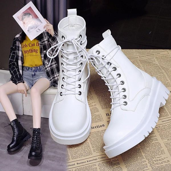 autumn and winter ladies boots comfortable breathable thick-soled fashion all-match mid-tube women, Black
autumn and winter ladies boots comfortable breathable thick-soled fashion all-match mid-tube women, Black