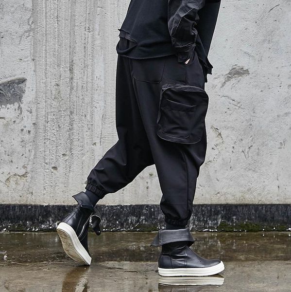 men's pants male japan streetwear hip hop punk gothic harem trousers joggers sweatpants men oversize dark black low crotch cross
men's pants male japan streetwear hip hop punk gothic harem trousers joggers sweatpants men oversize dark black low crotch cross