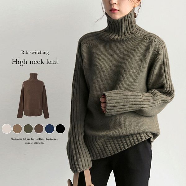 women's sweaters hlbcbg winter casualmere cashmere oversize thick female pullovers loose elegant woman's sweater long sleeve isxd, White;black
women's sweaters hlbcbg winter casualmere cashmere oversize thick female pullovers loose elegant woman's sweater long sleeve isxd, White;black