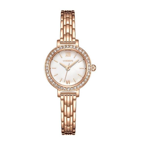 wristwatches fashion trend women's watch waterproof quartz bracelet student diamond inlaid, Slivery;brown
wristwatches fashion trend women's watch waterproof quartz bracelet student diamond inlaid, Slivery;brown