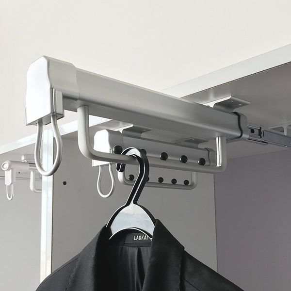 hangers & racks pull-out closet valet rod adjustable wardrobe clothing rail mount hanger rack bar ball bearing slide heavy duty
hangers & racks pull-out closet valet rod adjustable wardrobe clothing rail mount hanger rack bar ball bearing slide heavy duty