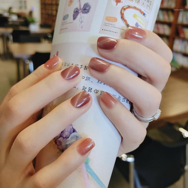 24pcs removable jelly short nail piece adhesive glinting manicure patch false nails save time sana8891, Red;gold
24pcs removable jelly short nail piece adhesive glinting manicure patch false nails save time sana8891, Red;gold